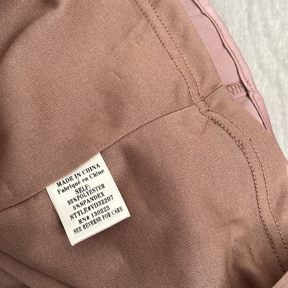 BLUSH Satiny Off-Shoulder Puff Sleeve Lined Dress in Blush, Size M - Picture 10 of 11